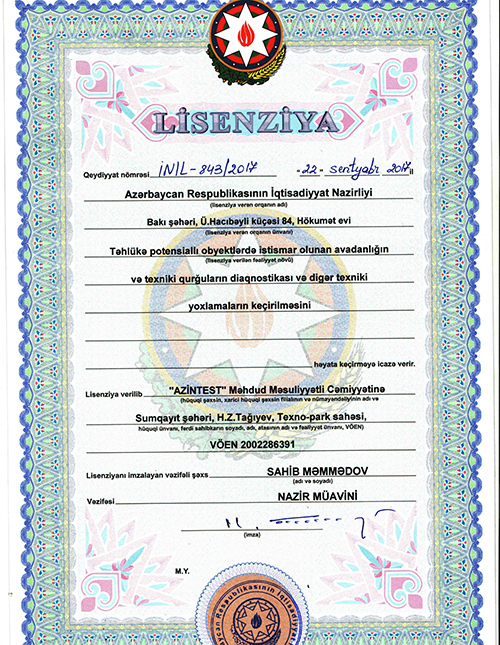 license
